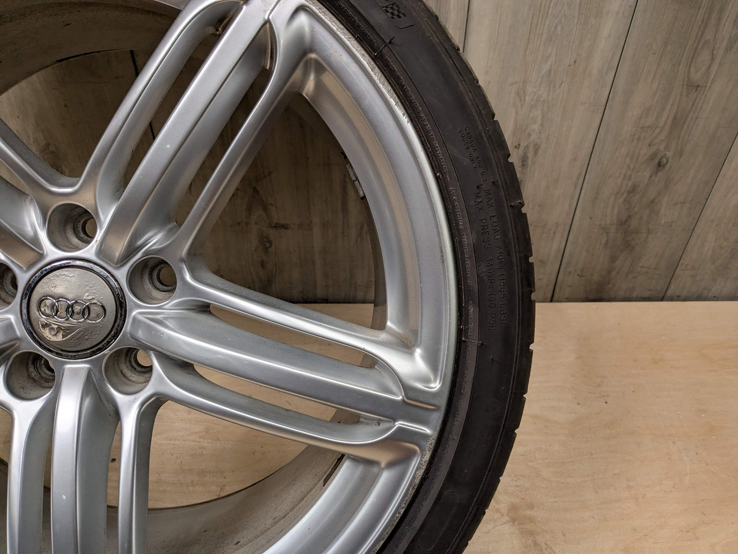 *07-17 OEM AUDI A5 Quatro S5 19x9 ET33 Wheel Rim 5 Triple Spoke