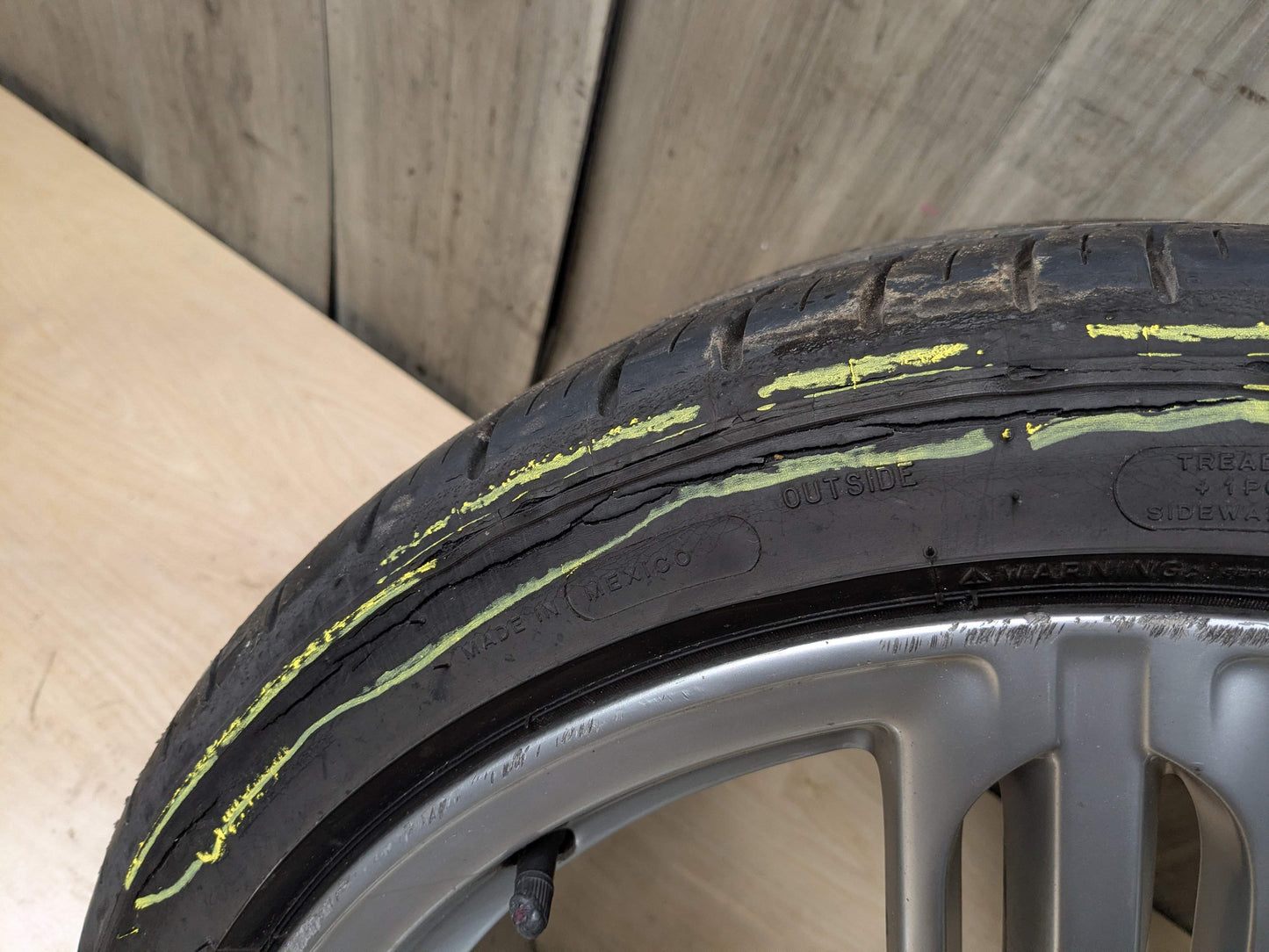 *07-17 OEM AUDI A5 Quatro S5 19x9 ET33 Wheel Rim 5 Triple Spoke