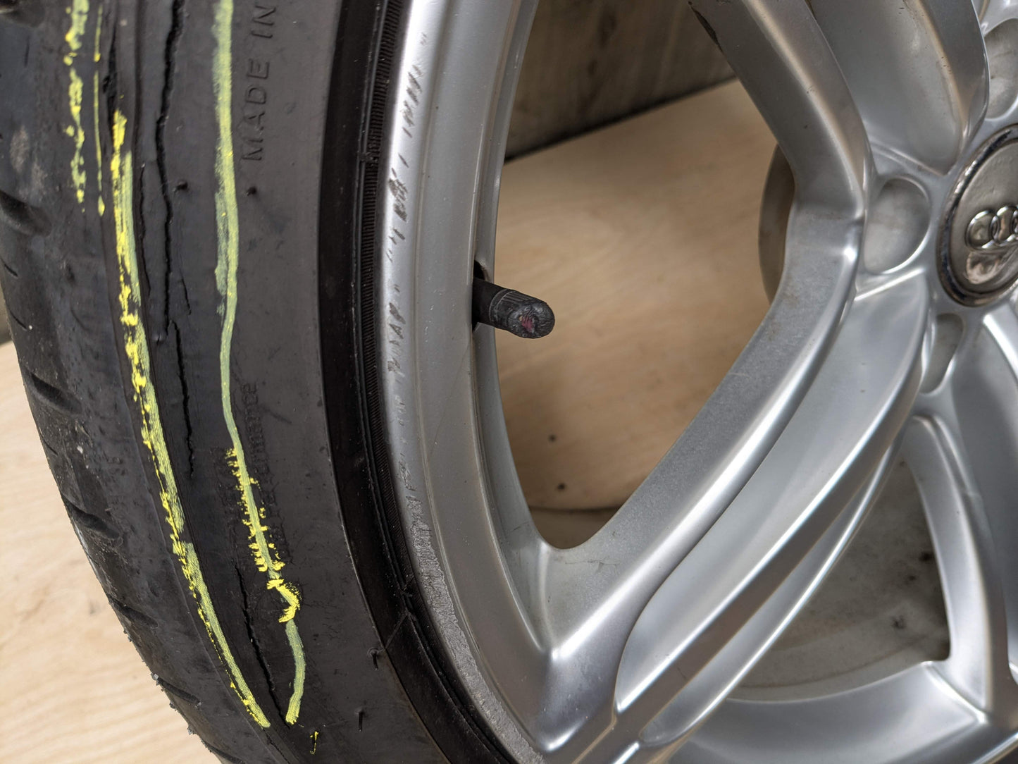 *07-17 OEM AUDI A5 Quatro S5 19x9 ET33 Wheel Rim 5 Triple Spoke