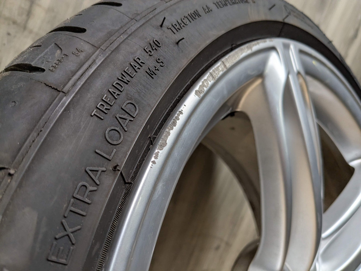 *07-17 OEM AUDI A5 Quatro S5 19x9 ET33 Wheel Rim 5 Triple Spoke