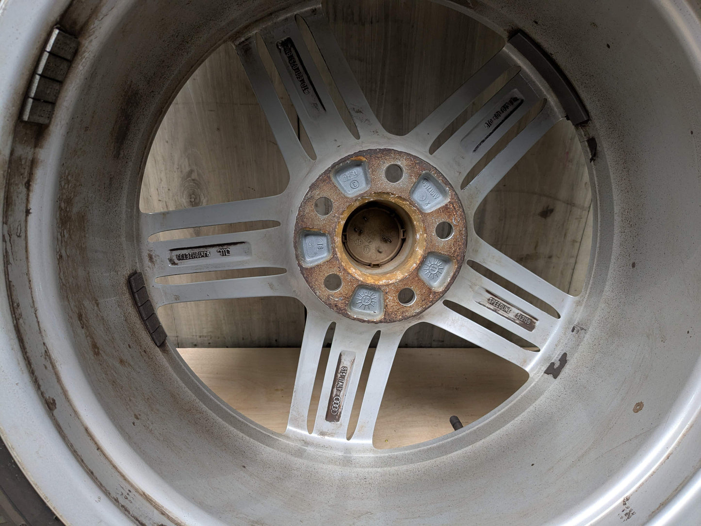 *07-17 OEM AUDI A5 Quatro S5 19x9 ET33 Wheel Rim 5 Triple Spoke