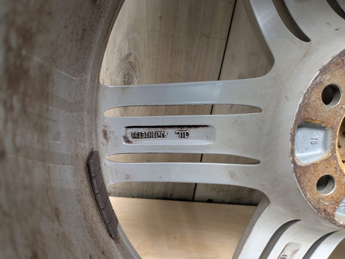 *07-17 OEM AUDI A5 Quatro S5 19x9 ET33 Wheel Rim 5 Triple Spoke