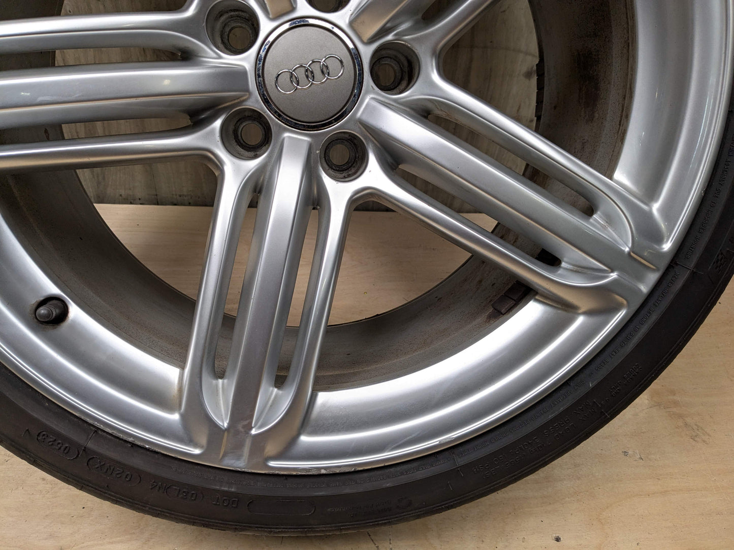 *07-17 OEM AUDI A5 Quatro S5 19x9 ET33 Wheel Rim 5 Triple Spoke