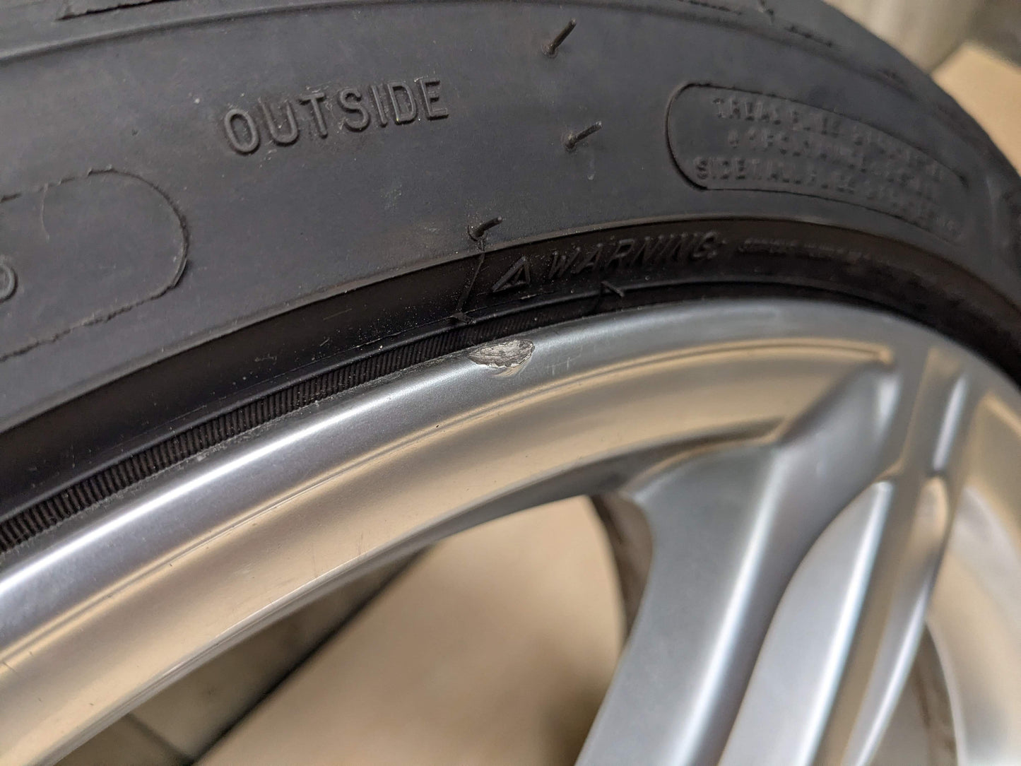 *07-17 OEM AUDI A5 Quatro S5 19x9 ET33 Wheel Rim 5 Triple Spoke