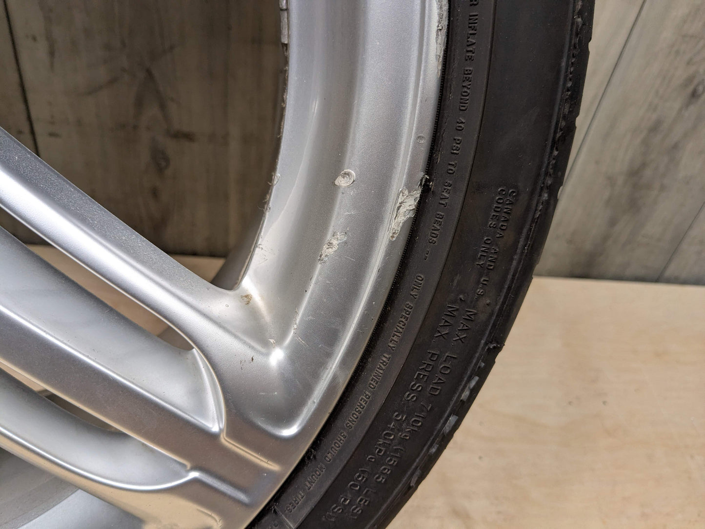 *07-17 OEM AUDI A5 Quatro S5 19x9 ET33 Wheel Rim 5 Triple Spoke