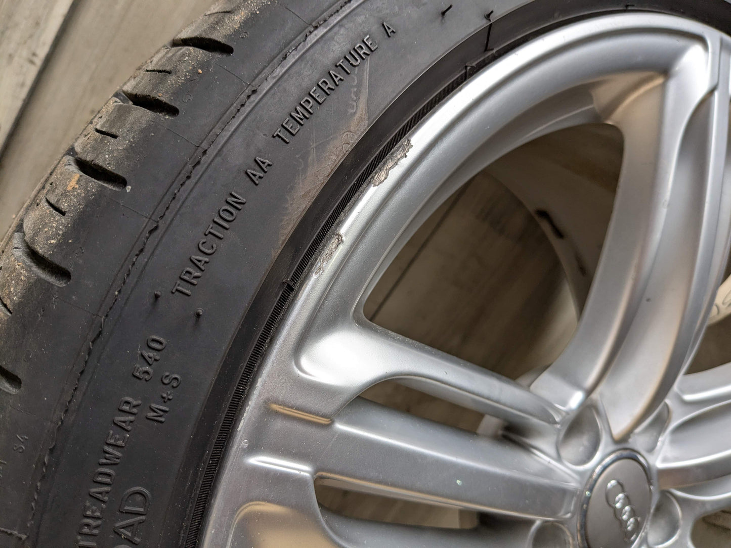 *07-17 OEM AUDI A5 Quatro S5 19x9 ET33 Wheel Rim 5 Triple Spoke