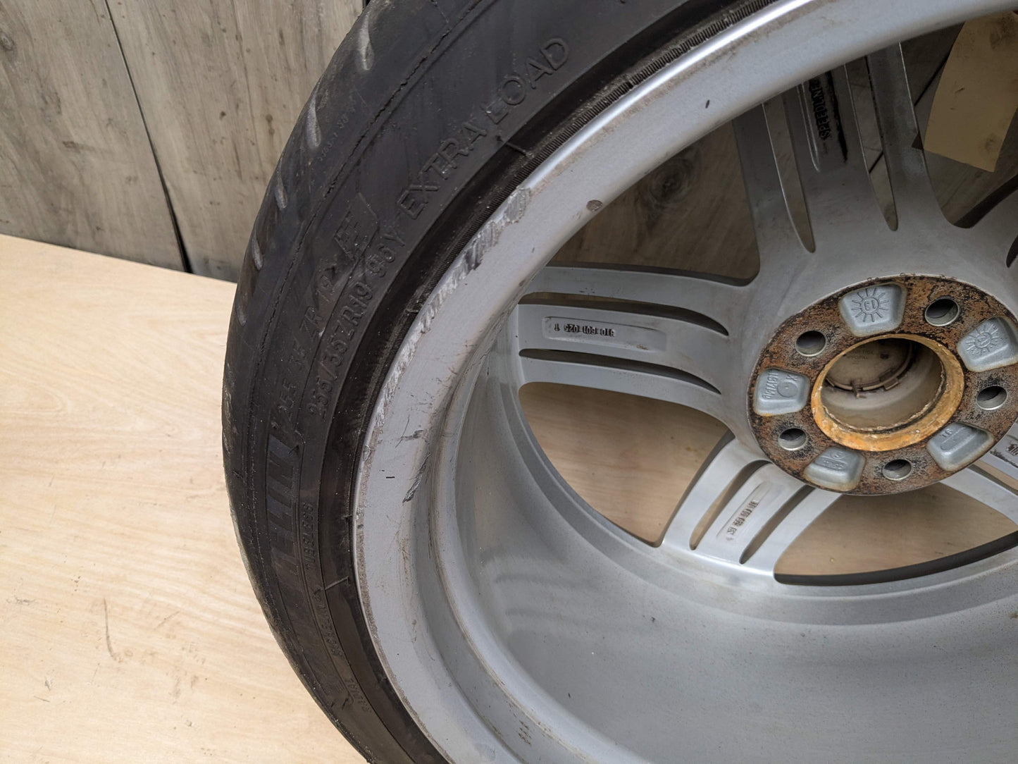 *07-17 OEM AUDI A5 Quatro S5 19x9 ET33 Wheel Rim 5 Triple Spoke