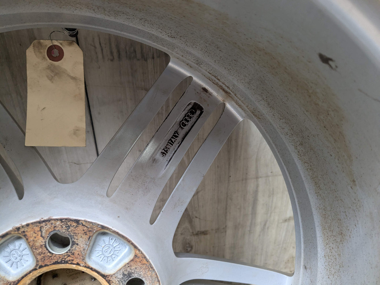 *07-17 OEM AUDI A5 Quatro S5 19x9 ET33 Wheel Rim 5 Triple Spoke