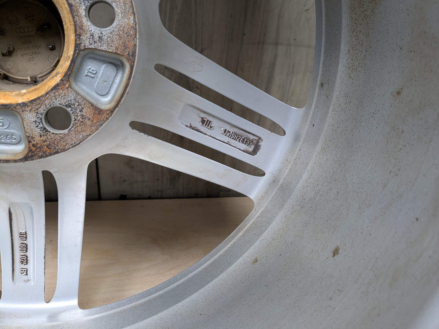 *07-17 OEM AUDI A5 Quatro S5 19x9 ET33 Wheel Rim 5 Triple Spoke