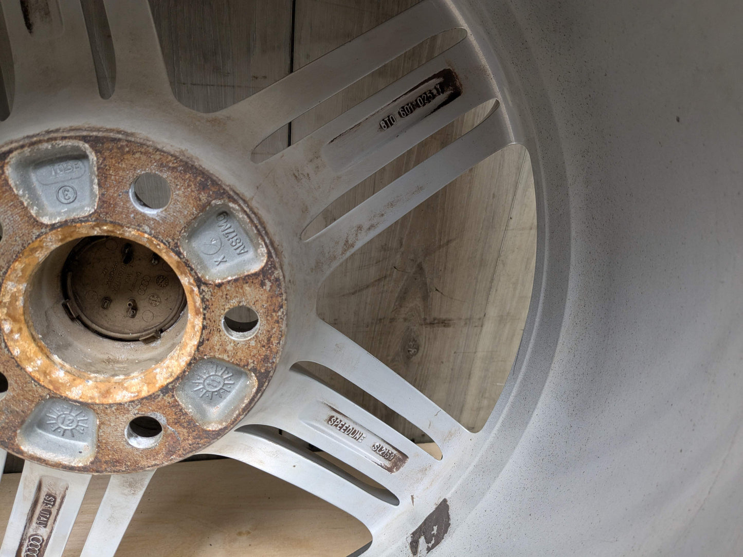 *07-17 OEM AUDI A5 Quatro S5 19x9 ET33 Wheel Rim 5 Triple Spoke