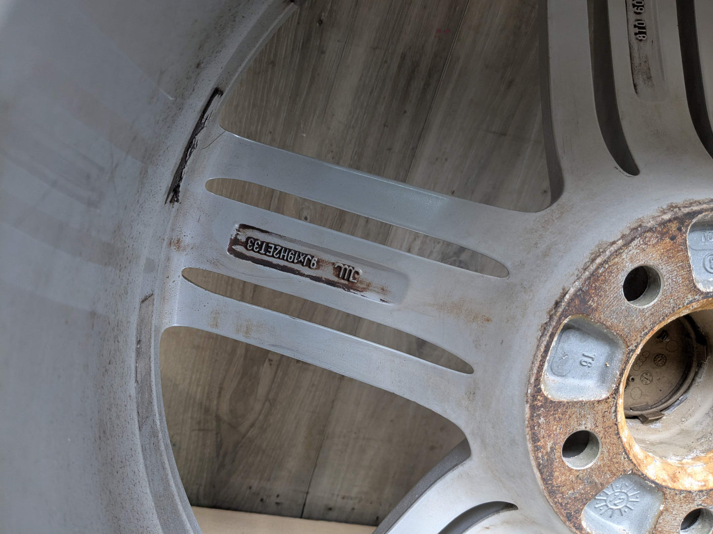 *07-17 OEM AUDI A5 Quatro S5 19x9 ET33 Wheel Rim 5 Triple Spoke