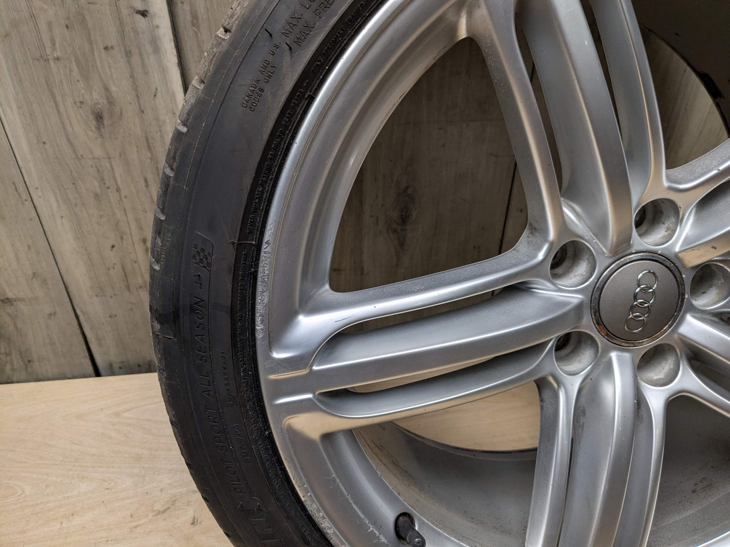 *07-17 OEM AUDI A5 Quatro S5 19x9 ET33 Wheel Rim 5 Triple Spoke