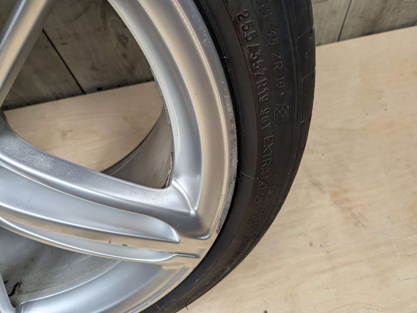 *07-17 OEM AUDI A5 Quatro S5 19x9 ET33 Wheel Rim 5 Triple Spoke