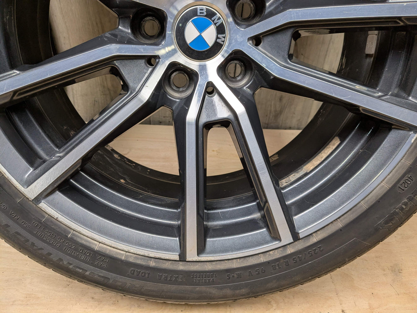 *OEM BMW G20 G22 G23 G42 330 M340 FRONT Rim Wheel 18x7.5 ET25 V-spoke Style 780