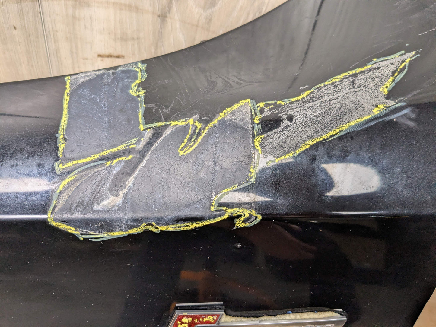 *08-17 OEM AUDI A5 S5 Front Left Driver Side Fender Panel Supercharged Black