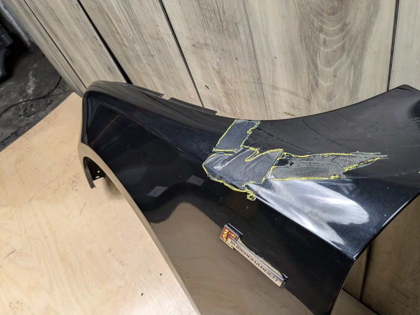 *08-17 OEM AUDI A5 S5 Front Left Driver Side Fender Panel Supercharged Black