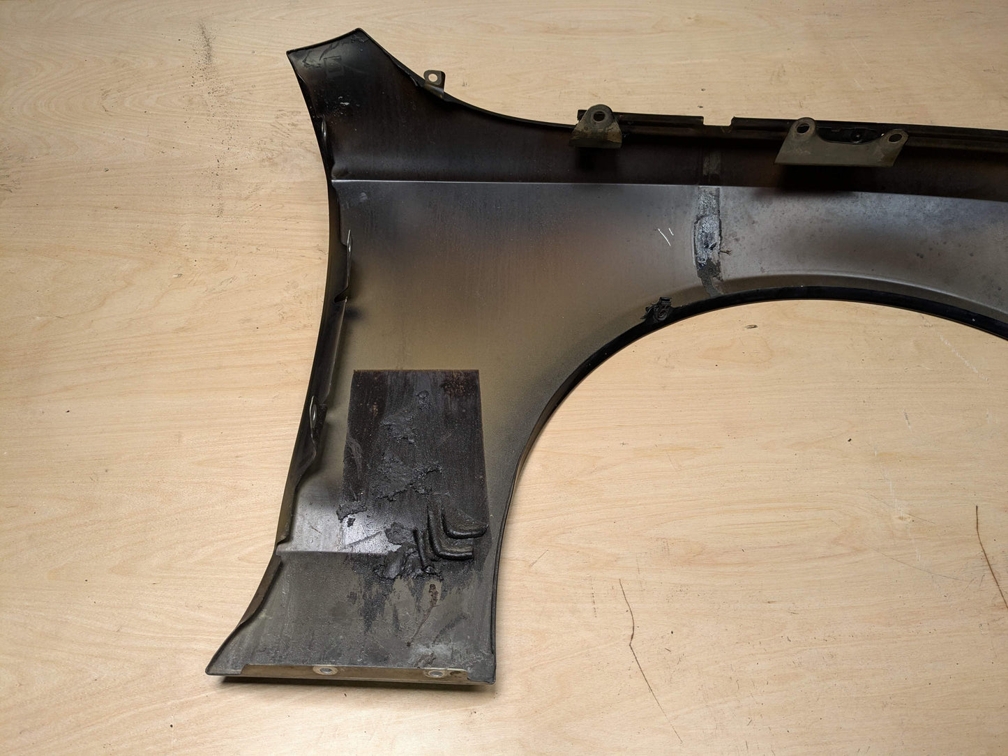 *08-17 OEM AUDI A5 S5 Front Left Driver Side Fender Panel Supercharged Black