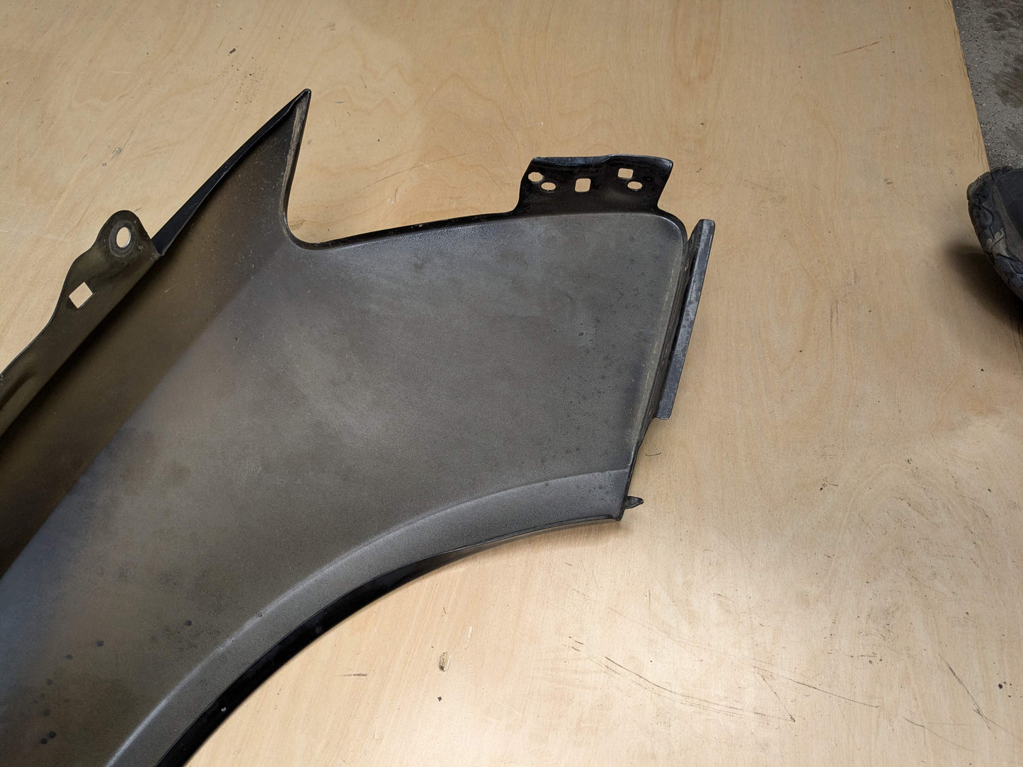 *08-17 OEM AUDI A5 S5 Front Left Driver Side Fender Panel Supercharged Black