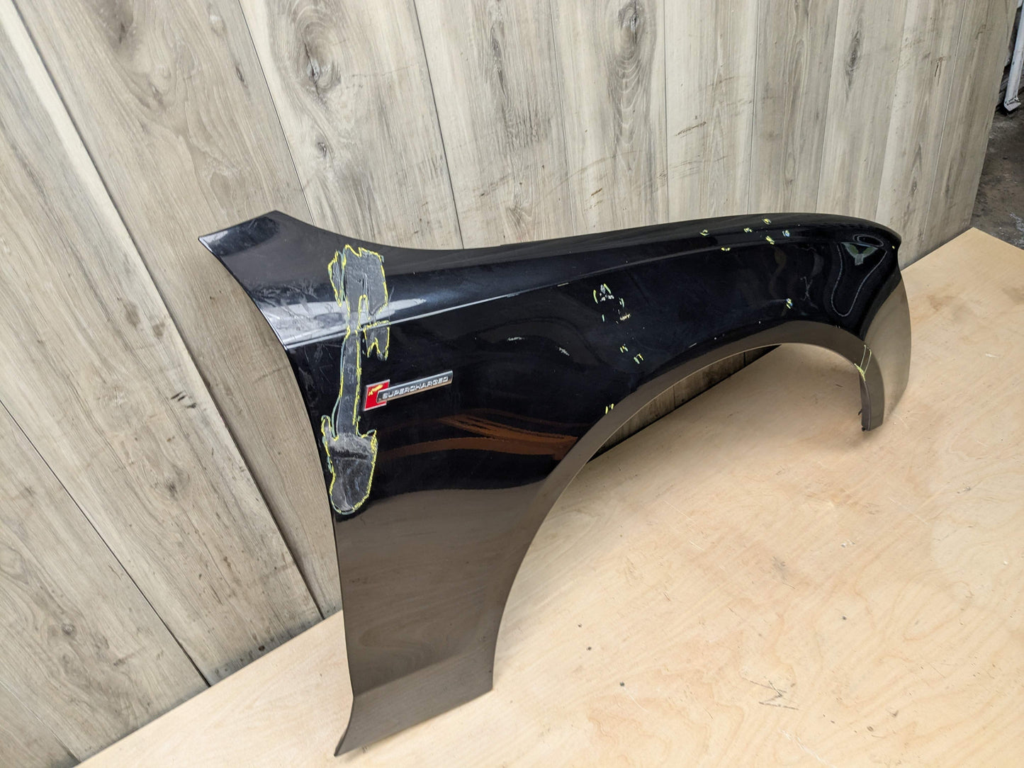 *08-17 OEM AUDI A5 S5 Front Right Passenger Side Fender Panel Supercharged Black