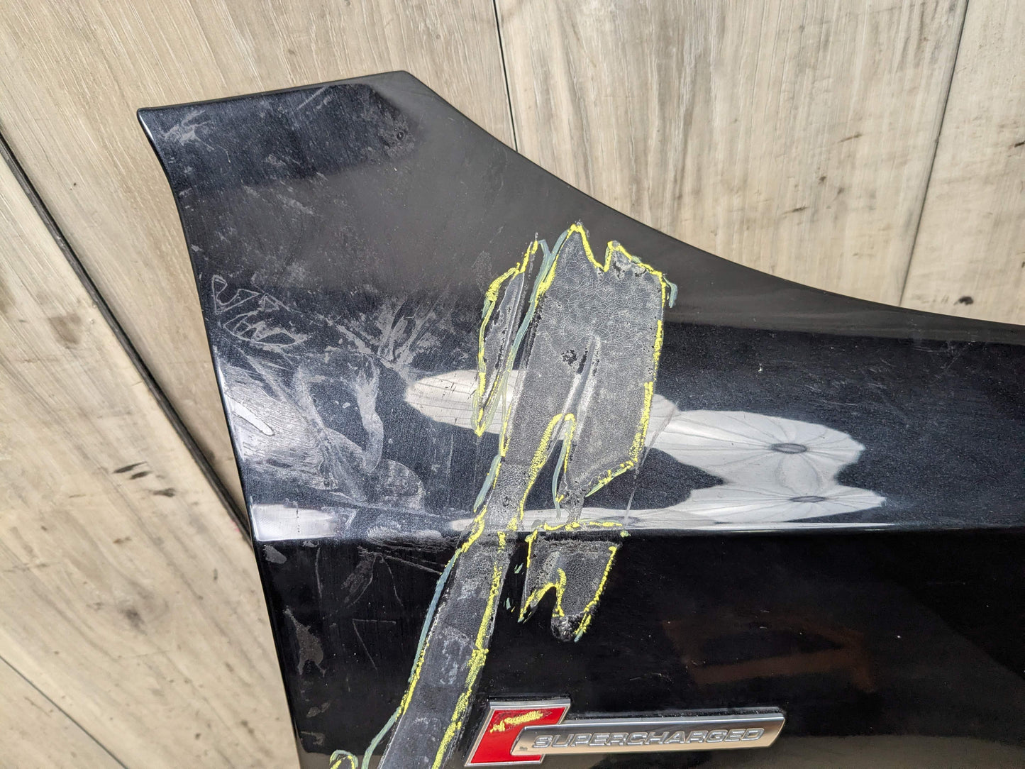 *08-17 OEM AUDI A5 S5 Front Right Passenger Side Fender Panel Supercharged Black