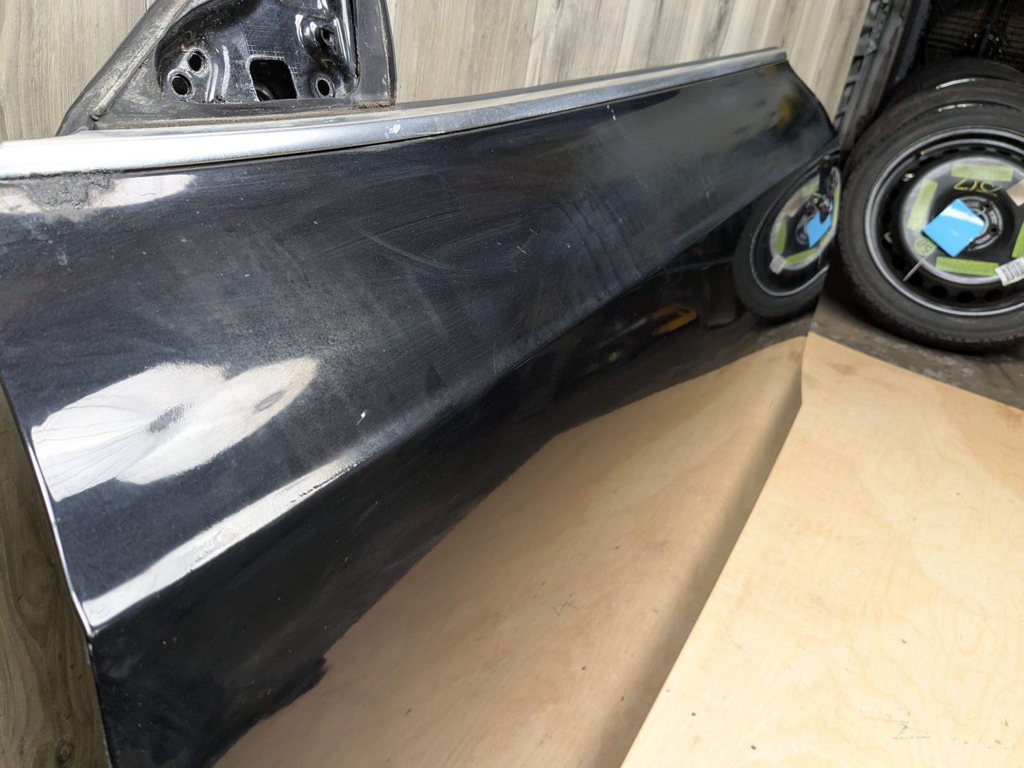 * 08-17 OEM AUDI A5 S5 RS5 Front Left Driver Side Door Shell Panel Black