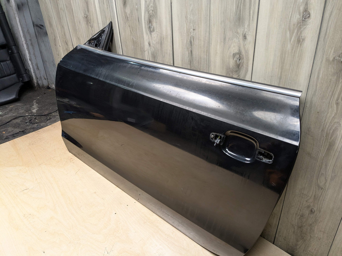 * 08-17 OEM AUDI A5 S5 RS5 Front Left Driver Side Door Shell Panel Black