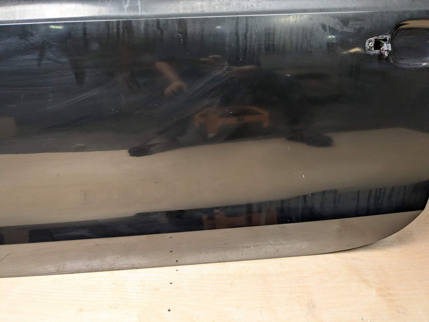 * 08-17 OEM AUDI A5 S5 RS5 Front Left Driver Side Door Shell Panel Black