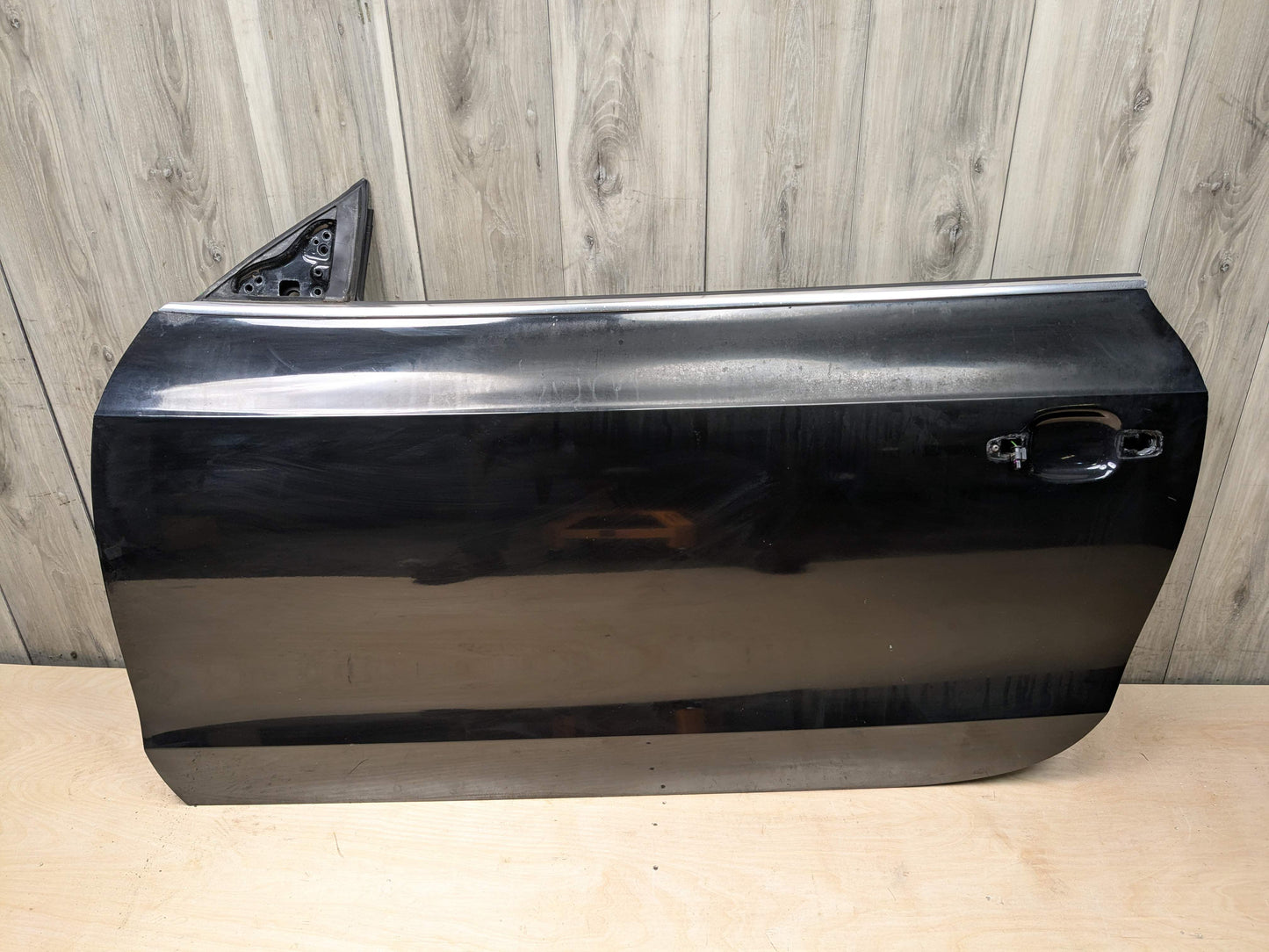 * 08-17 OEM AUDI A5 S5 RS5 Front Left Driver Side Door Shell Panel Black
