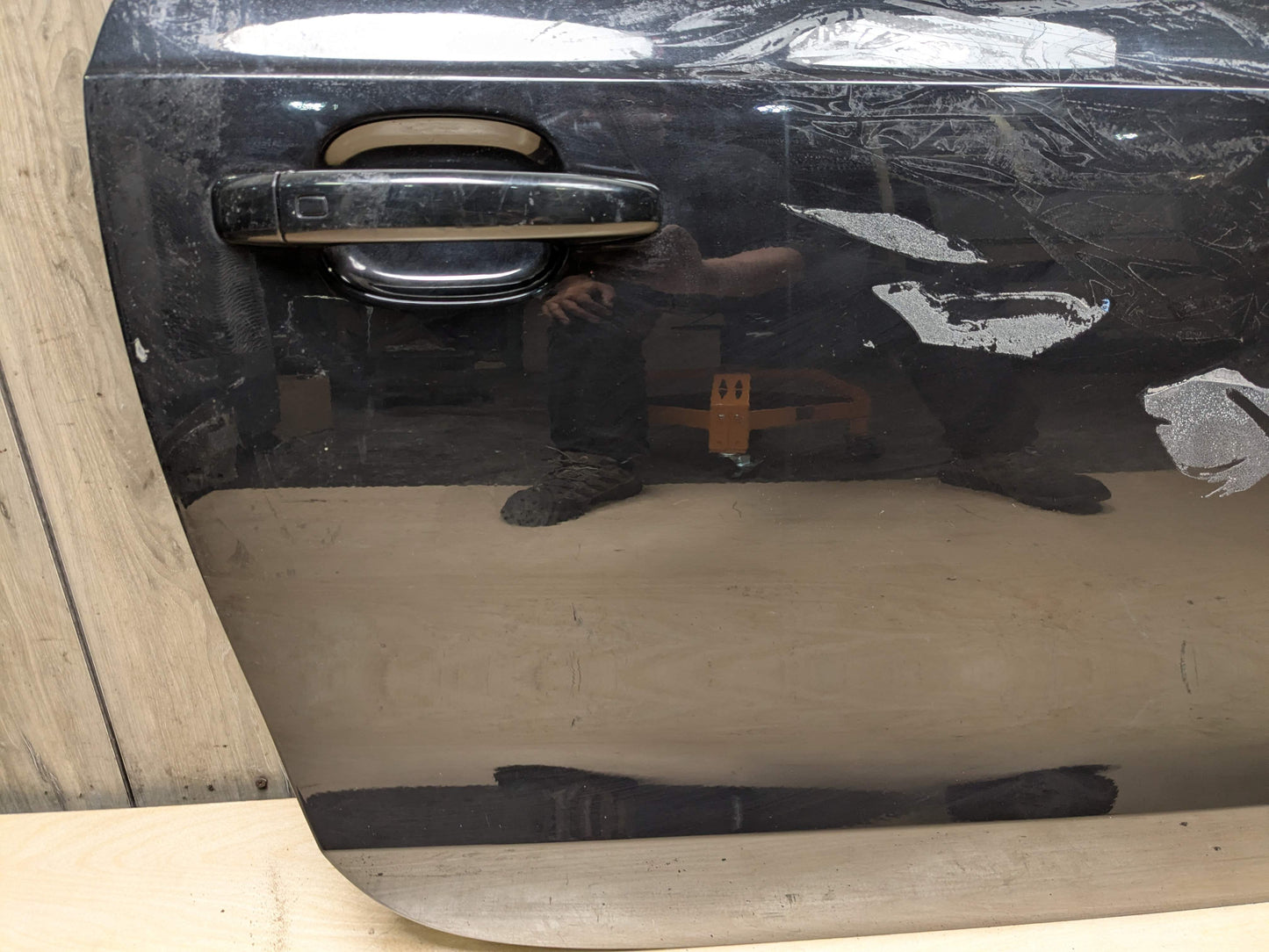 * 08-17 OEM AUDI A5 S5 RS5 Front Right Passenger Side Door Shell Panel Black