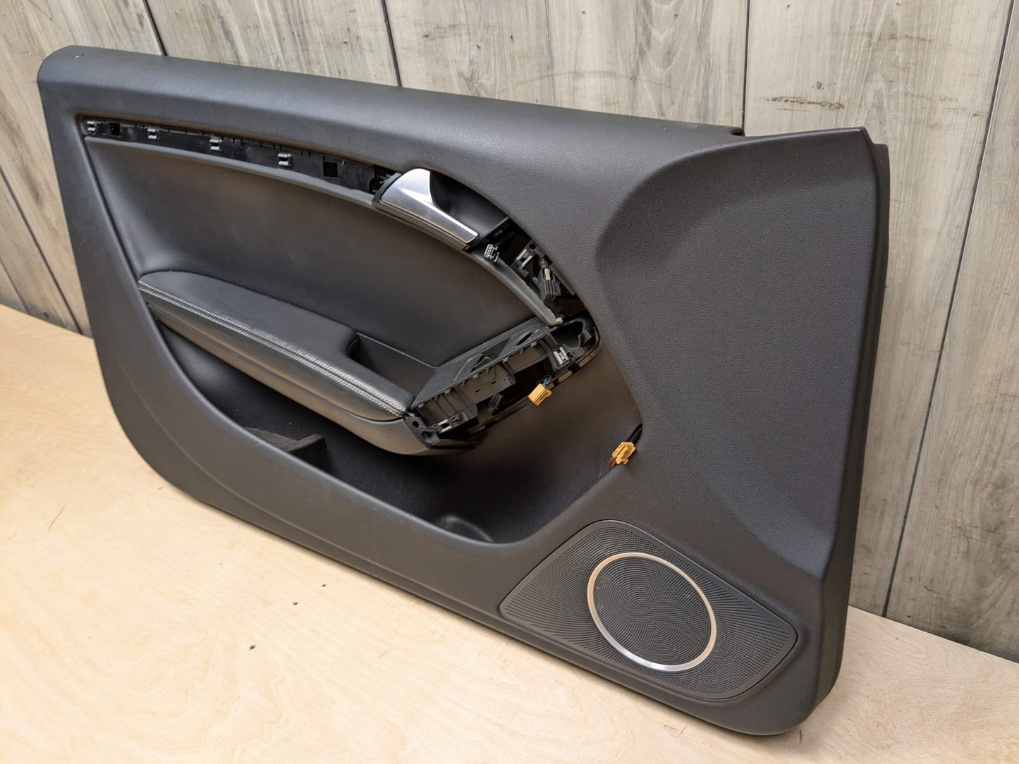 19-21 OEM AUDI S5 RS5 Front Left Driver Side Interior Door Panel Cover Black