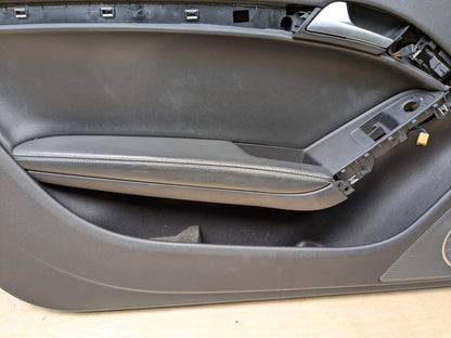 19-21 OEM AUDI S5 RS5 Front Left Driver Side Interior Door Panel Cover Black