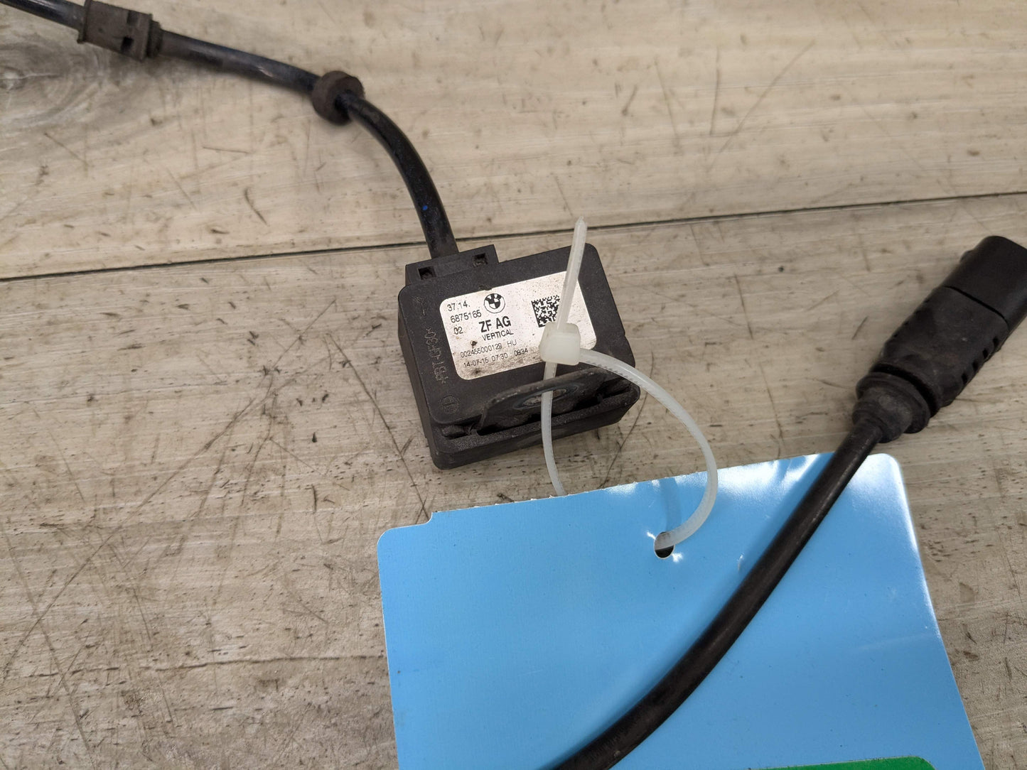 14-19 OEM BMW F15 F16 F85 F86 X5 X6 X5M Rear Acceleration Sensor Module w/ Cable