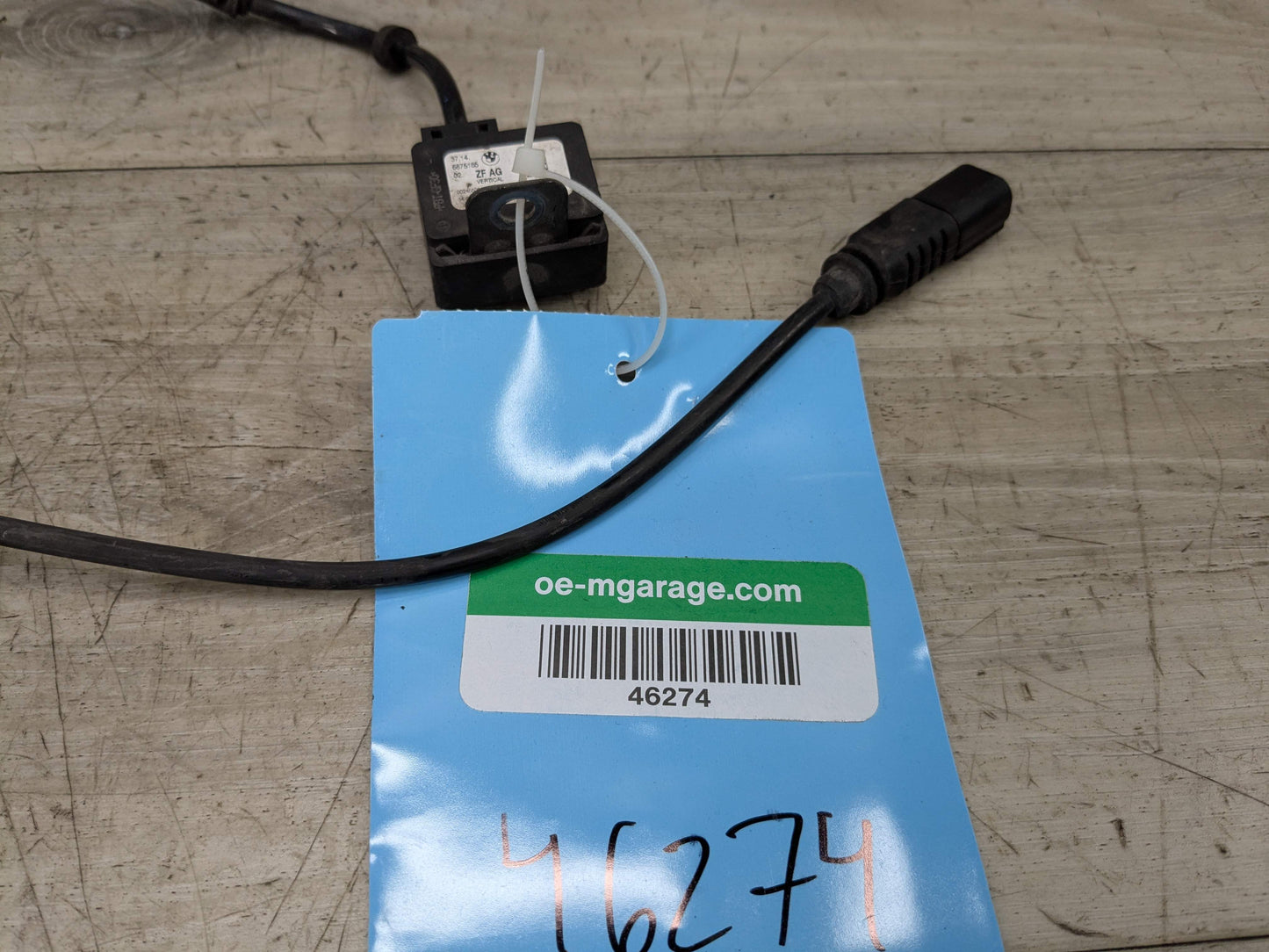 14-19 OEM BMW F15 F16 F85 F86 X5 X6 X5M Rear Acceleration Sensor Module w/ Cable