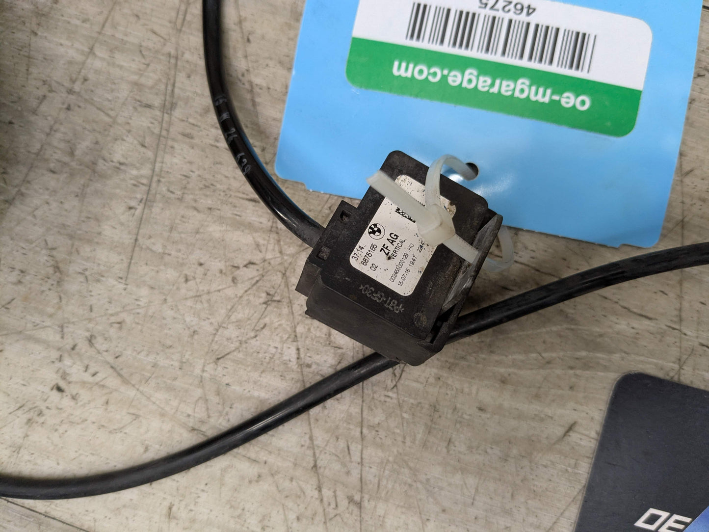 14-19 OEM BMW F15 F16 F85 F86 X5 X6 X5M Rear Acceleration Sensor Module w/ Cable