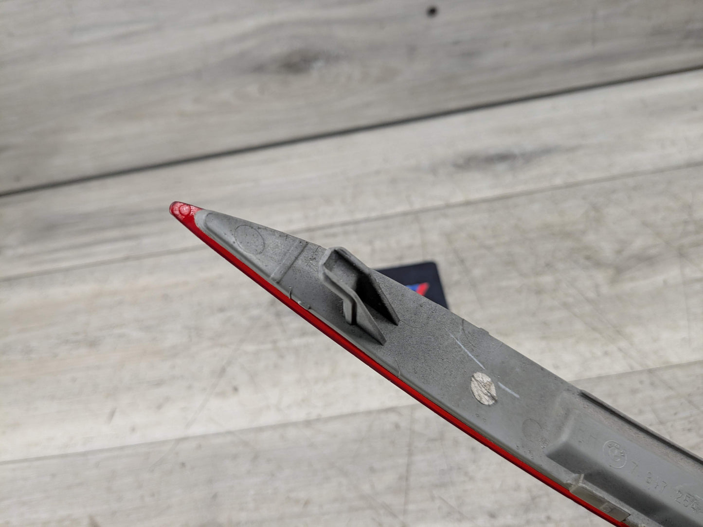 15-19 OEM BMW F16 X6 Rear Bumper Right Passenger Side Marker Light Reflector