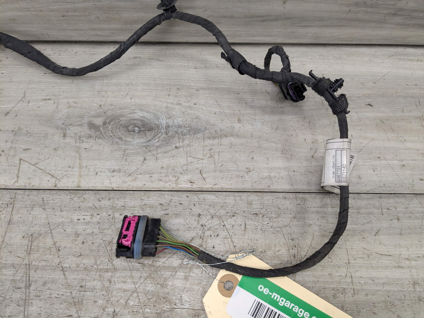 15-19 OEM BMW F16 X6 Rear Bumper Parking PDC Wiring Wire Harness