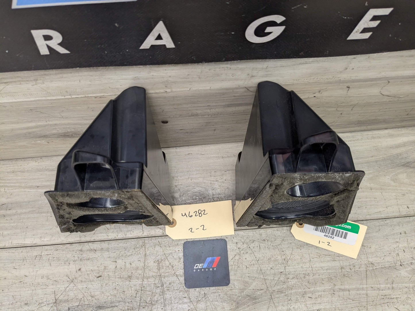 OEM BMW F16 F86 X6 X6M Left Right Driver Passenger Speaker D Pillar Carrier SET