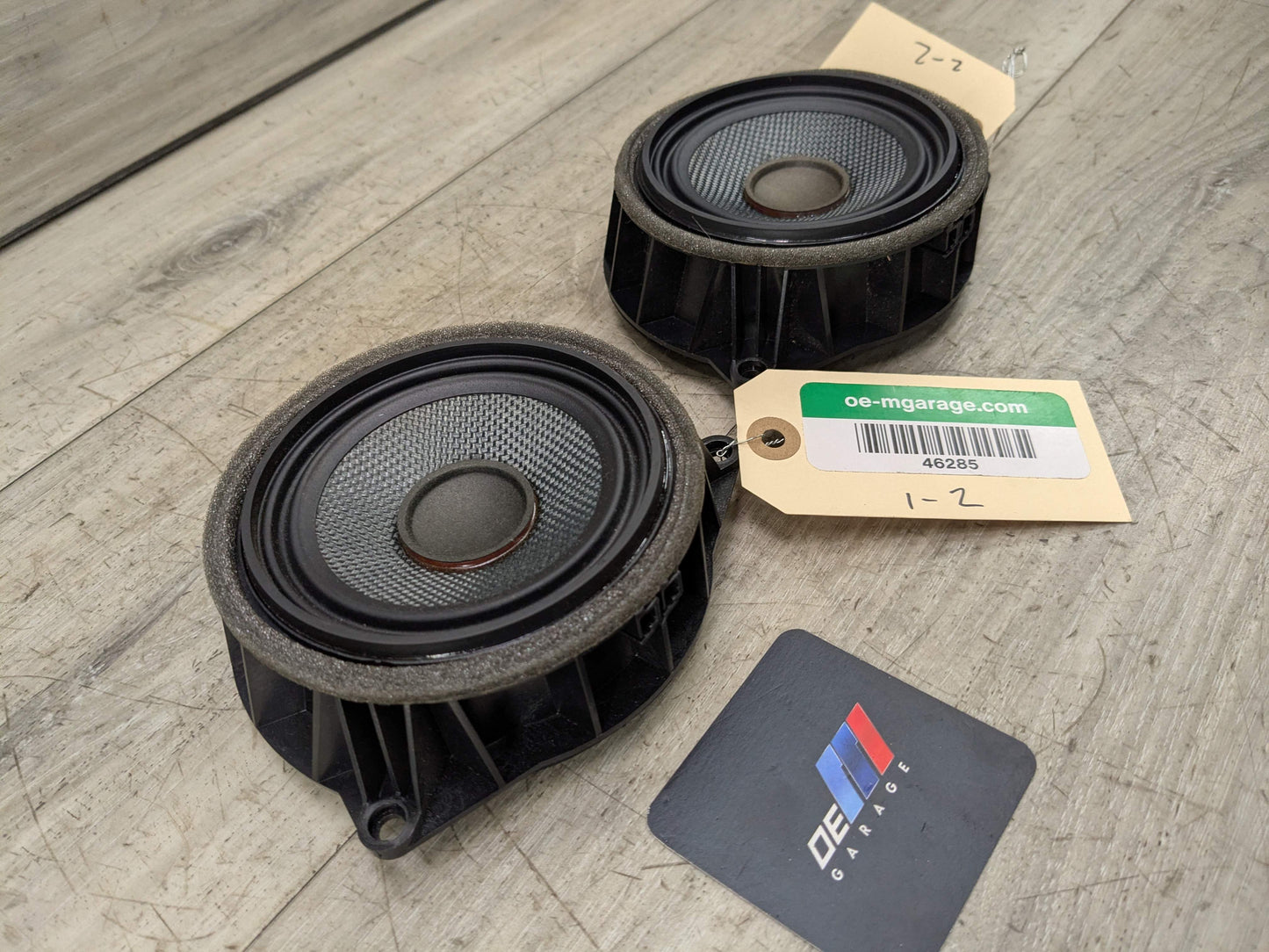 OEM BMW F15 F16 X5 X6 Left Right Door Top Hifi MID Range Loud Speaker Stereo SET