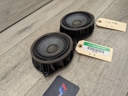 OEM BMW F15 F16 X5 X6 Left Right Door Top Hifi MID Range Loud Speaker Stereo SET