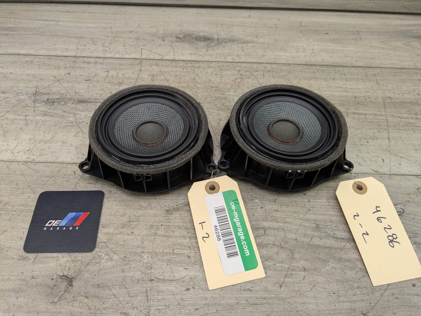 OEM BMW F15 F16 X5 X6 Left Right Door Top Hifi MID Range Loud Speaker Stereo SET