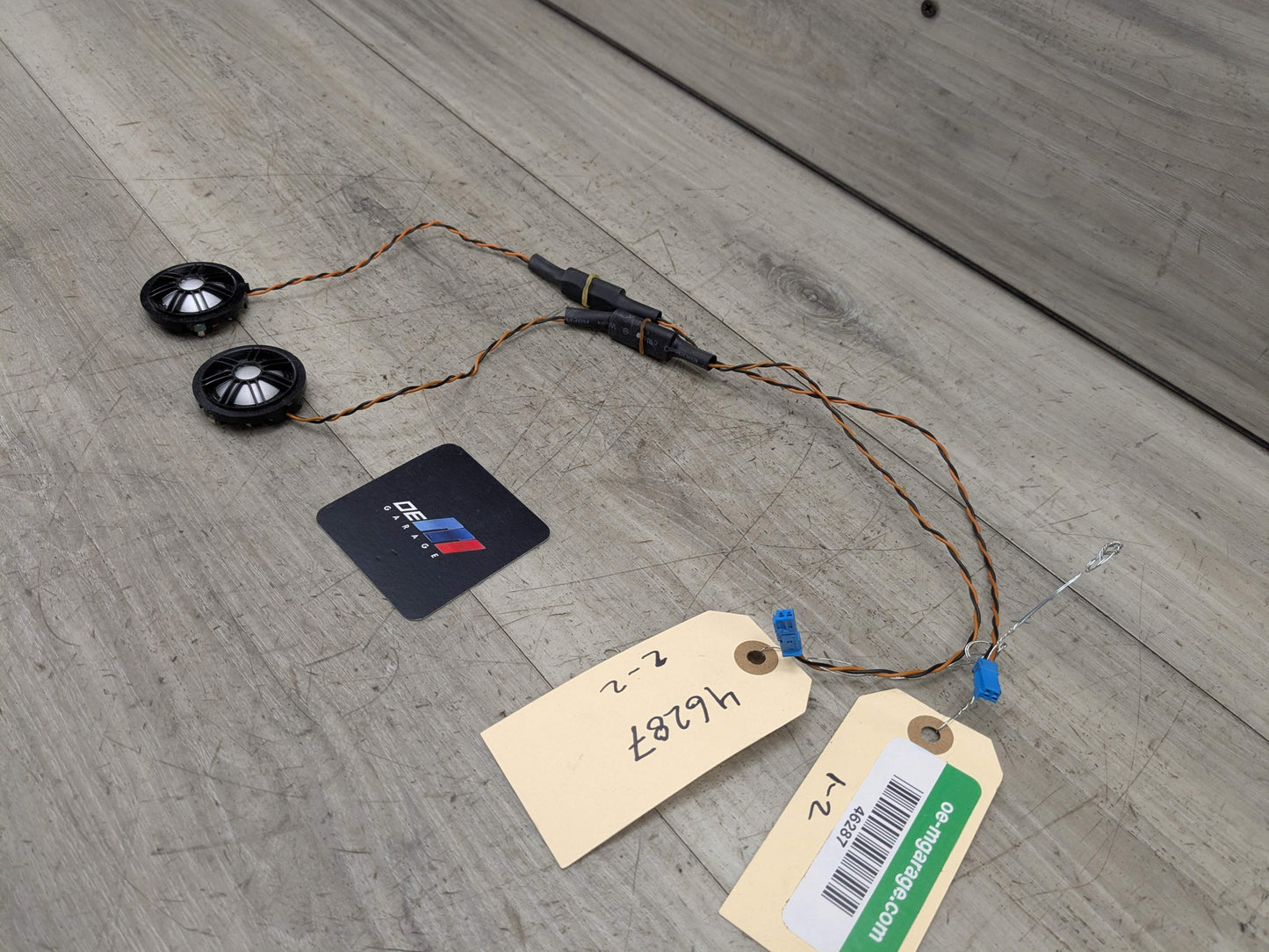 12-18 OEM BMW F15 F16 F25 F26 F85 F86 Stereo Audio Top Hifi System Speaker PAIR