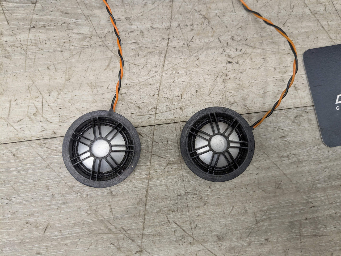 12-18 OEM BMW F15 F16 F25 F26 F85 F86 Stereo Audio Top Hifi System Speaker PAIR