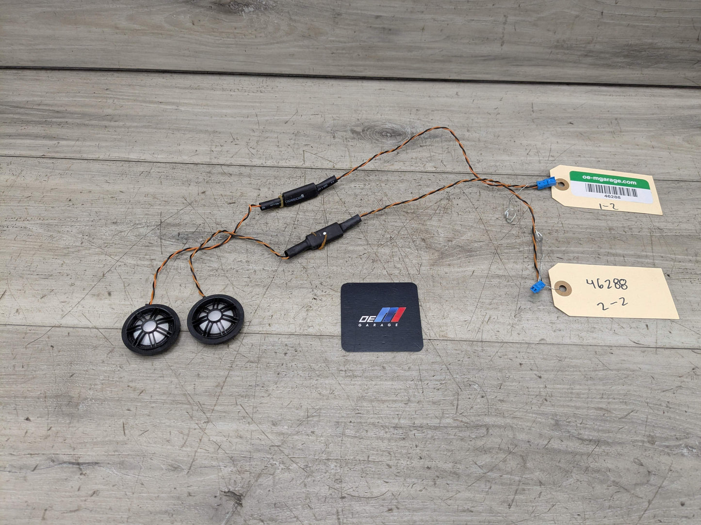 12-18 OEM BMW F15 F16 F25 F26 F85 F86 Stereo Audio Top Hifi System Speaker PAIR