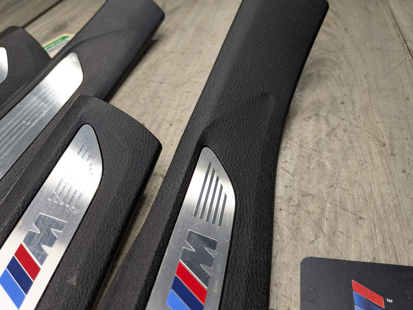 14-19 OEM BMW F86 X6M Front Rear Left Right Door Cover Trim Sill Kick Plate SET