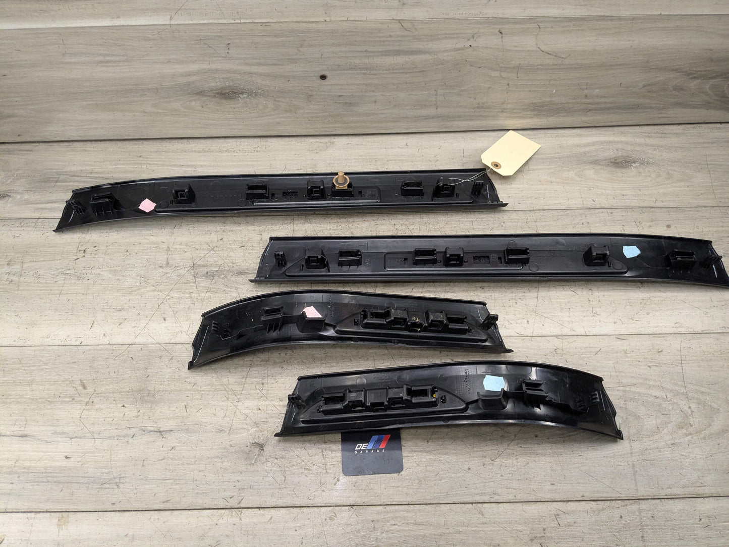 14-19 OEM BMW F86 X6M Front Rear Left Right Door Cover Trim Sill Kick Plate SET
