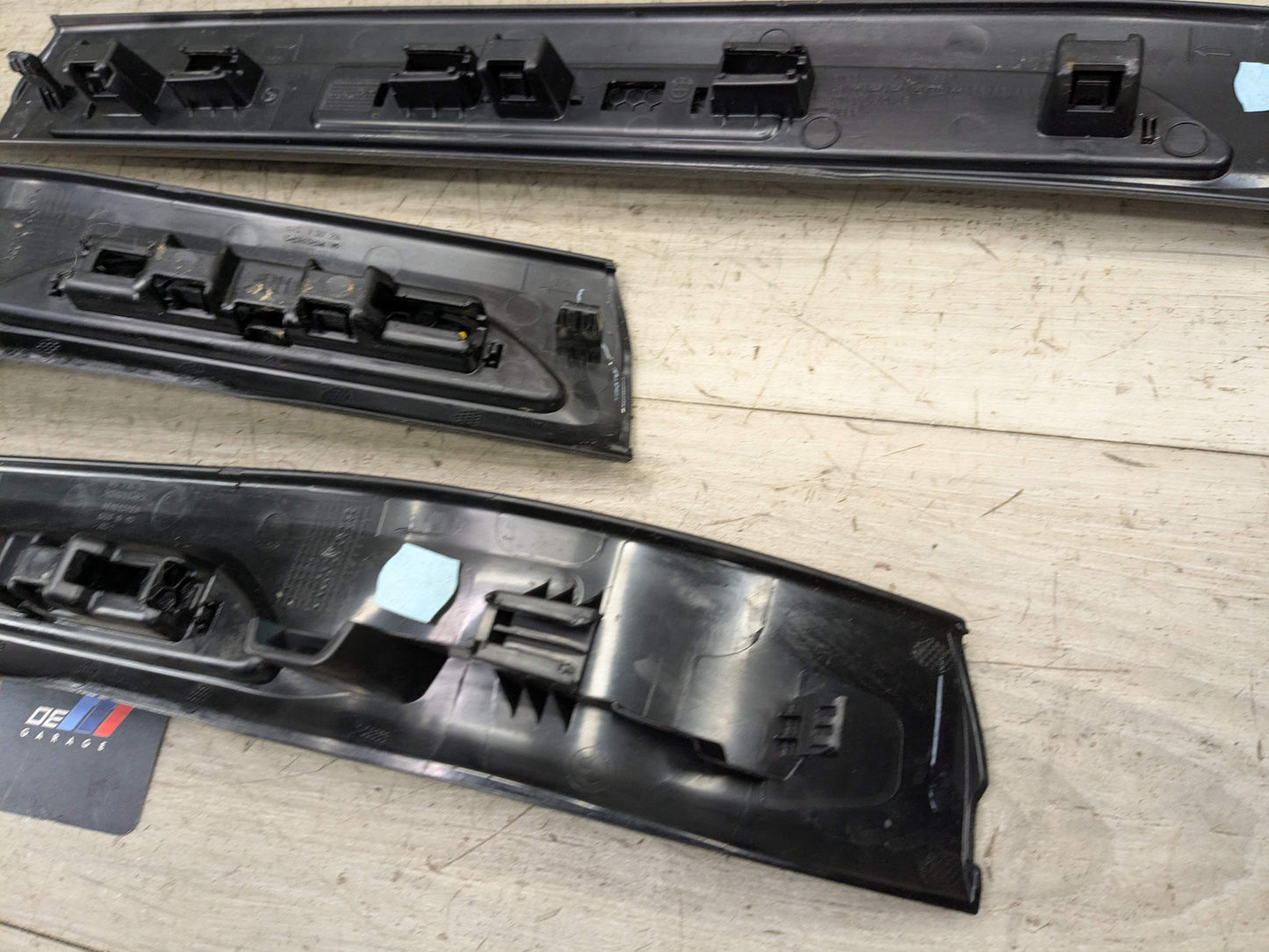 14-19 OEM BMW F86 X6M Front Rear Left Right Door Cover Trim Sill Kick Plate SET