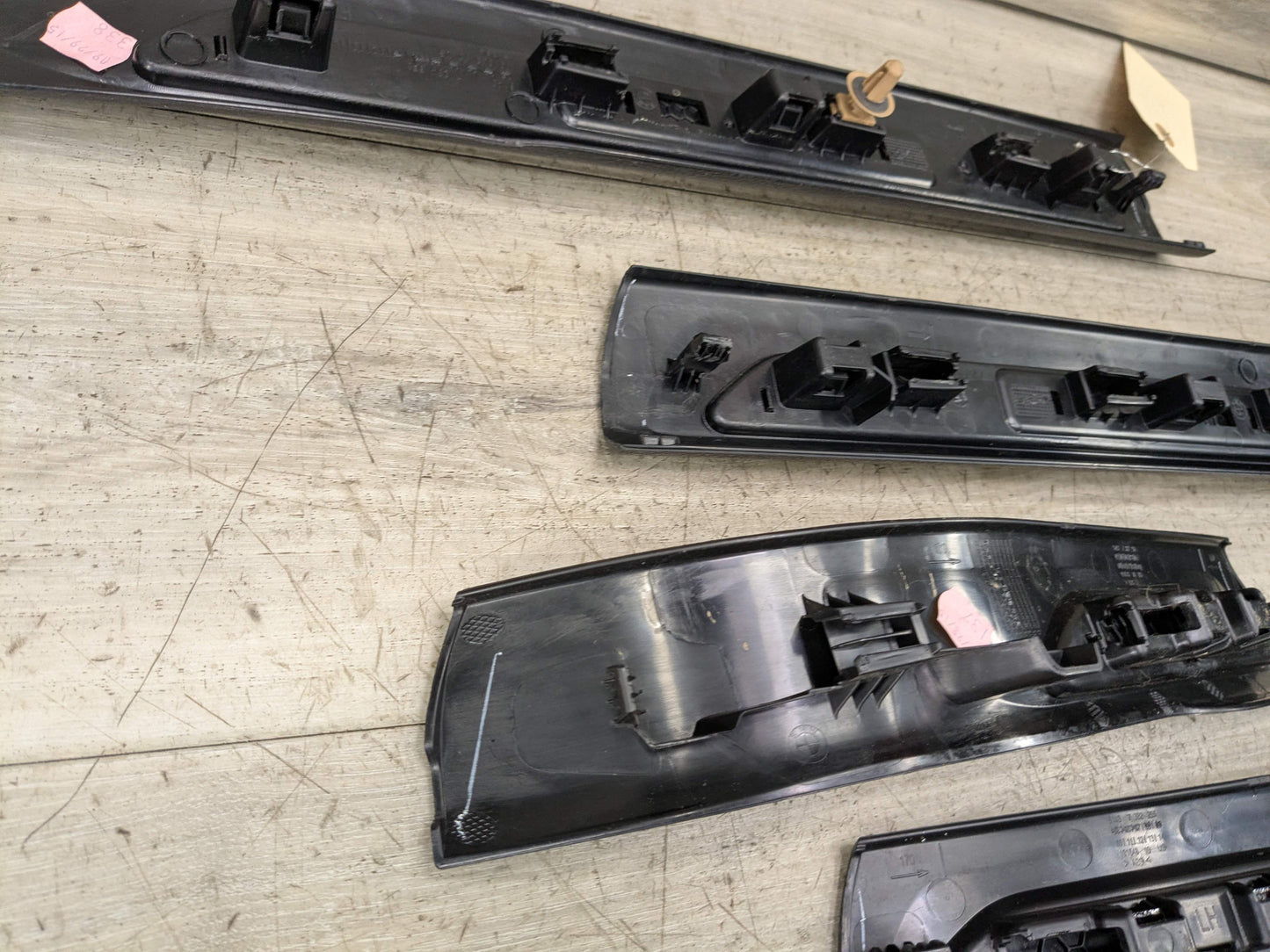 14-19 OEM BMW F86 X6M Front Rear Left Right Door Cover Trim Sill Kick Plate SET