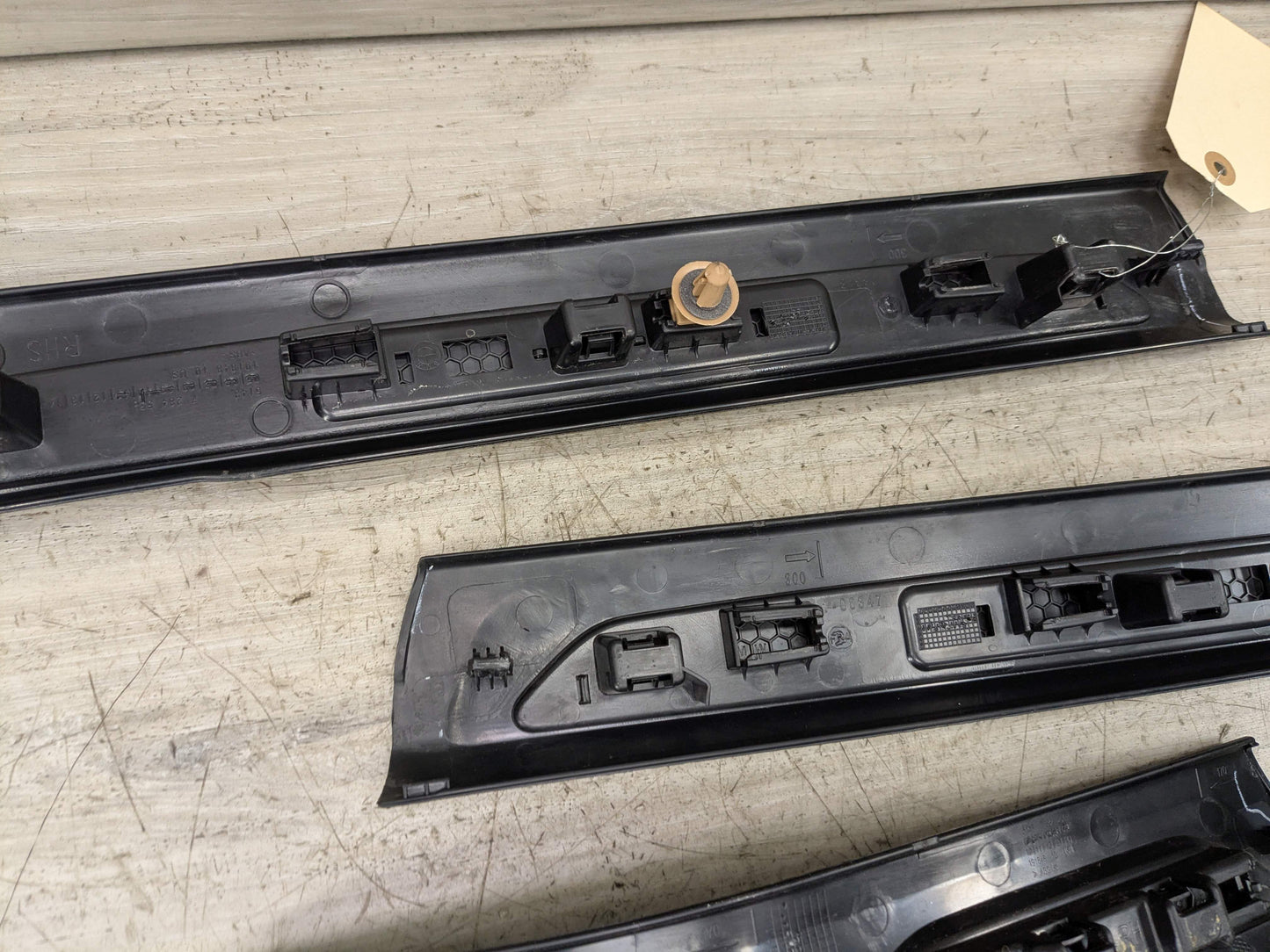 14-19 OEM BMW F86 X6M Front Rear Left Right Door Cover Trim Sill Kick Plate SET