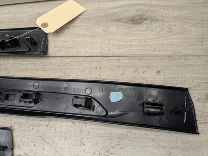 14-19 OEM BMW F86 X6M Front Rear Left Right Door Cover Trim Sill Kick Plate SET