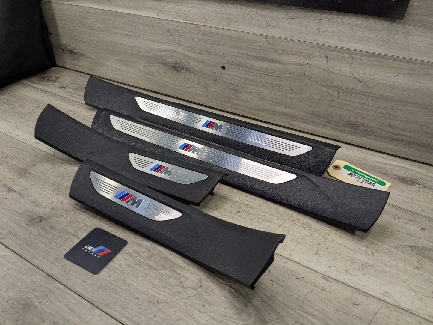 14-19 OEM BMW F86 X6M Front Rear Left Right Door Cover Trim Sill Kick Plate SET